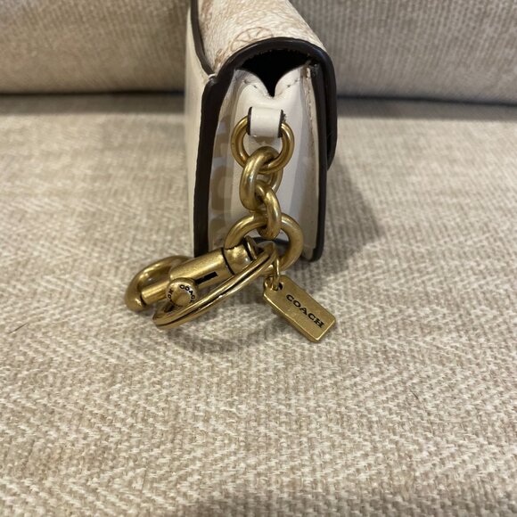 Coach Mini Beat Bag Charm With Horse And Carriage Print - Picture 3 of 8